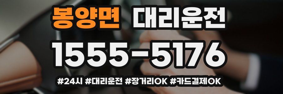 봉양면 대리운전