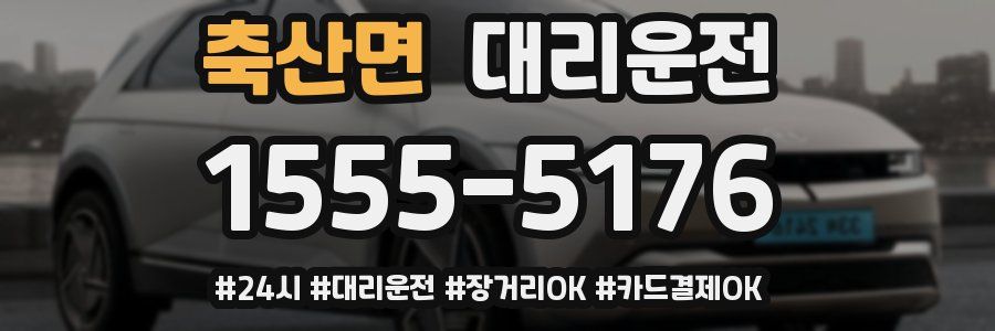 축산면 대리운전