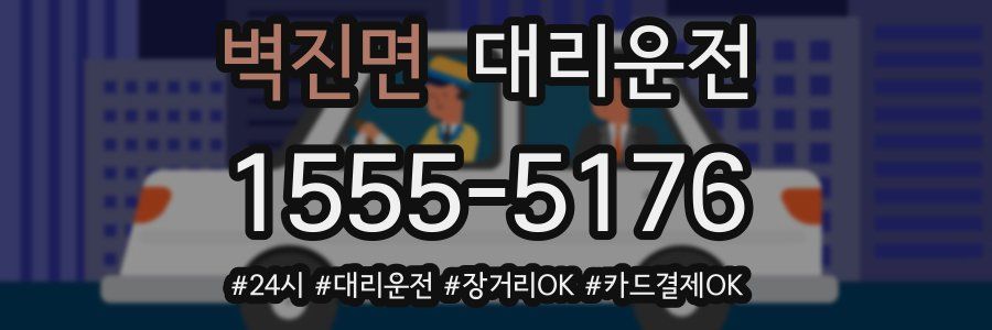 벽진면 대리운전