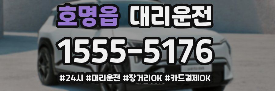 호명읍 대리운전