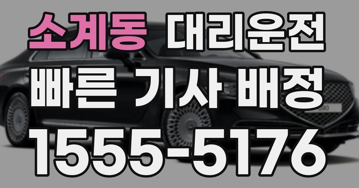 일일대리기사