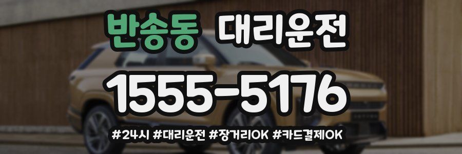 반송동 대리운전