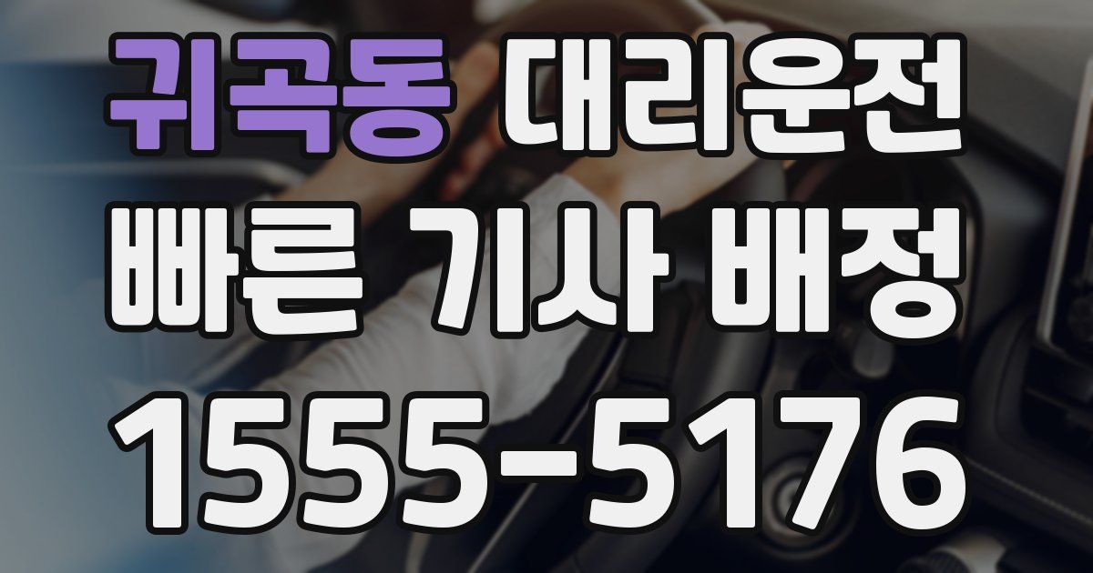 일일대리기사