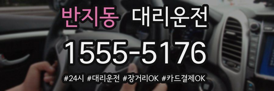 반지동 대리운전