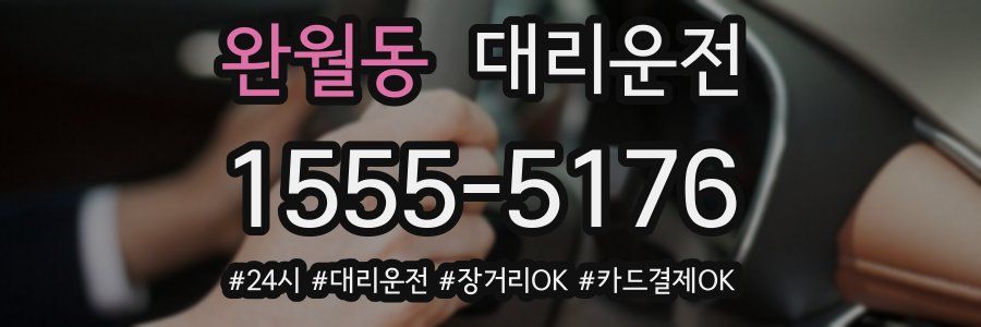 완월동 대리운전