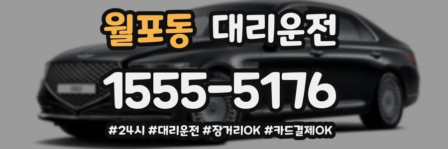 월포동 대리운전