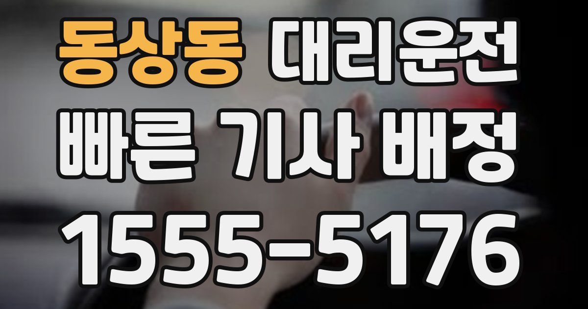 일일대리기사