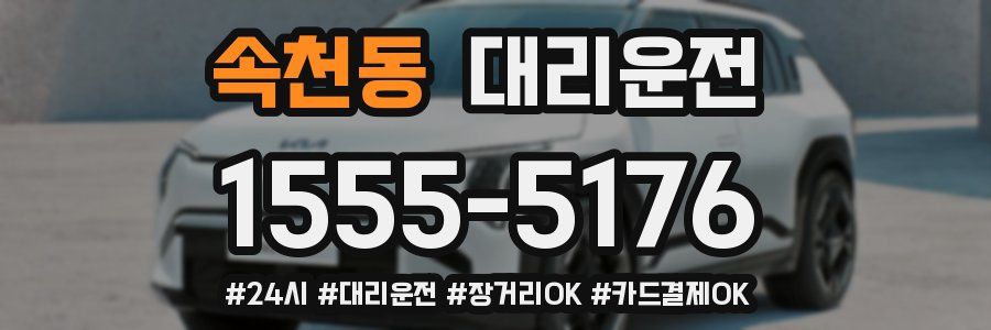속천동 대리운전