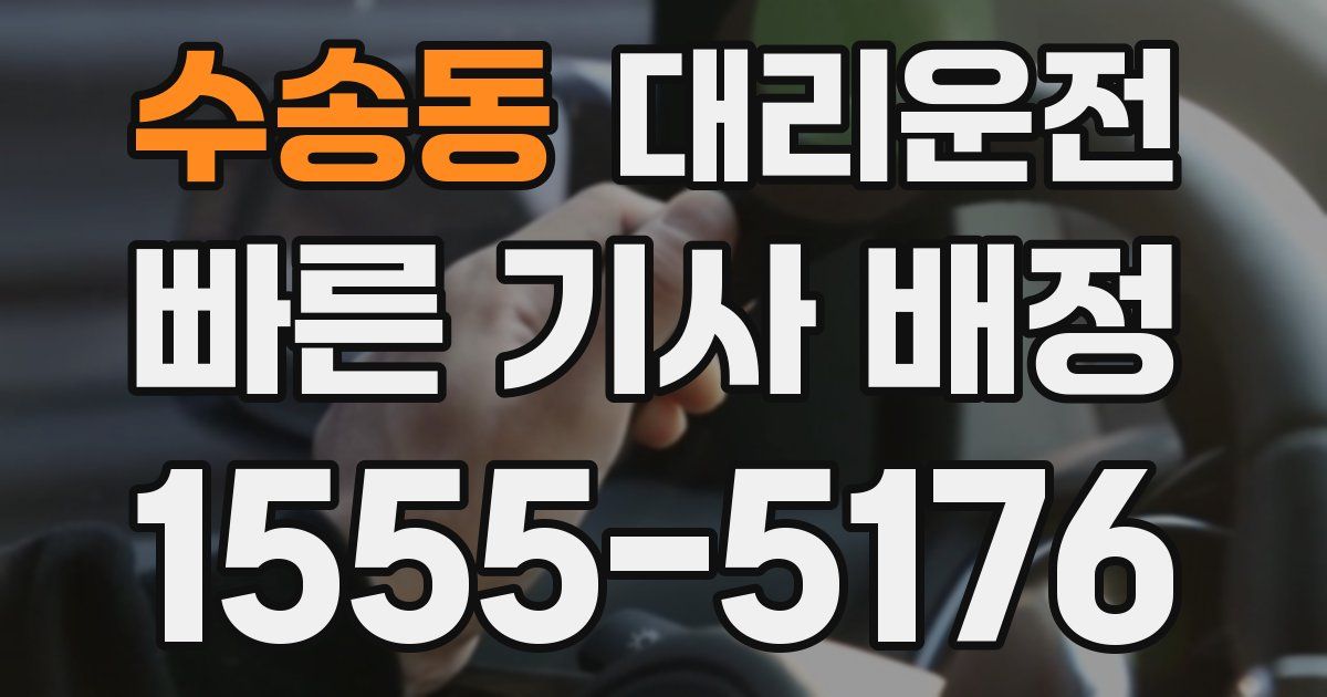 일일대리기사
