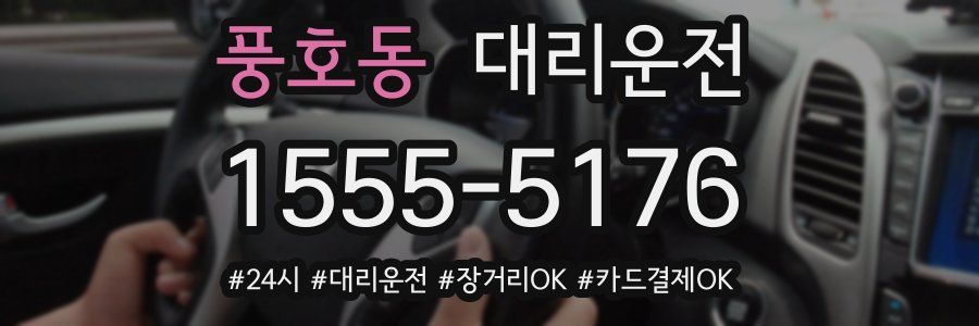풍호동 대리운전