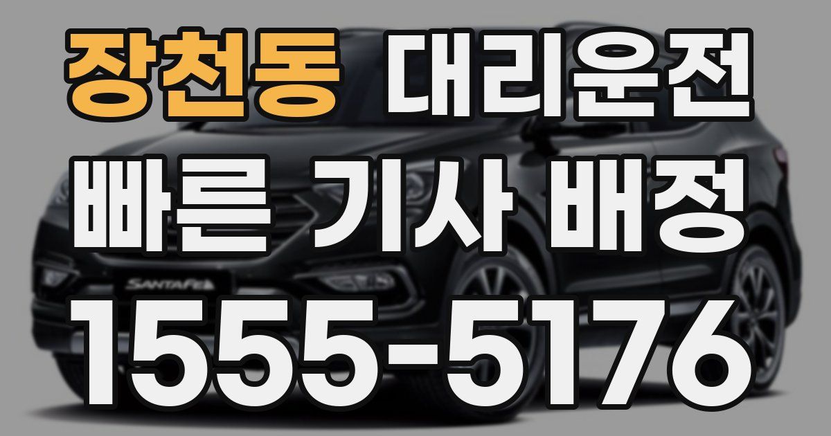 일일대리기사