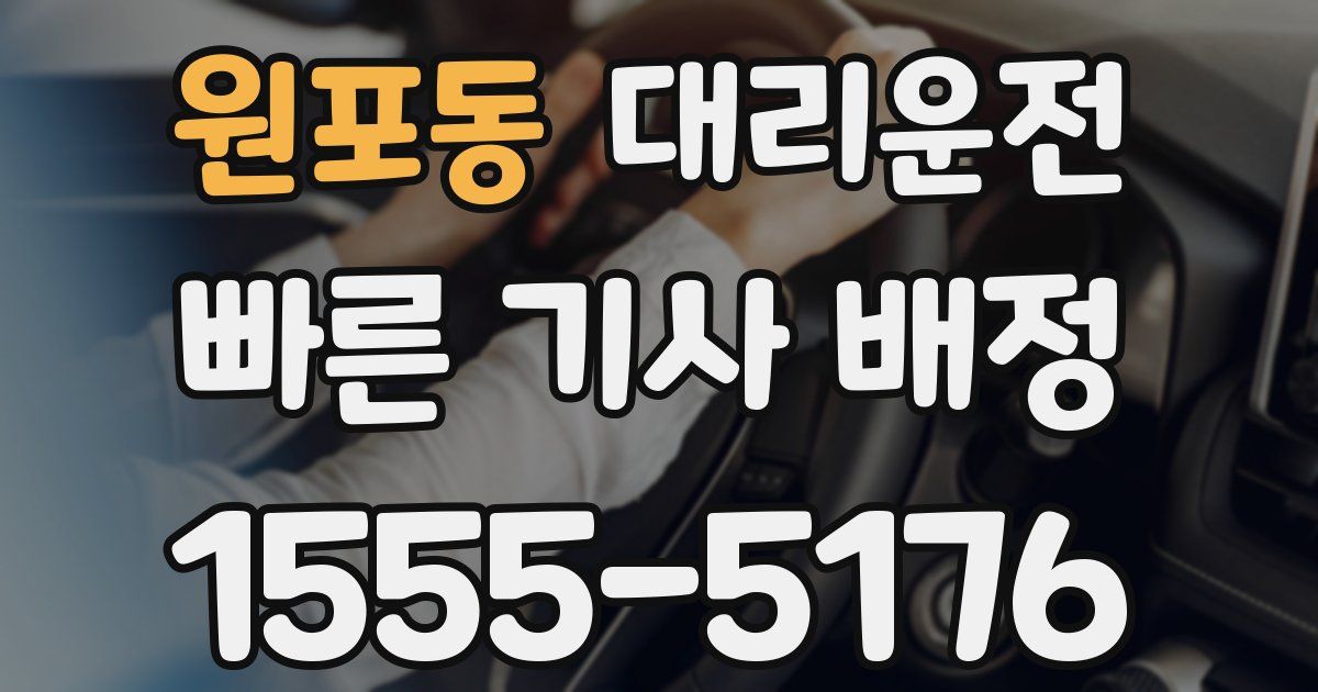 일일대리기사