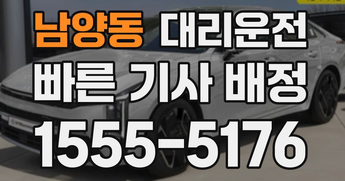 일일대리기사