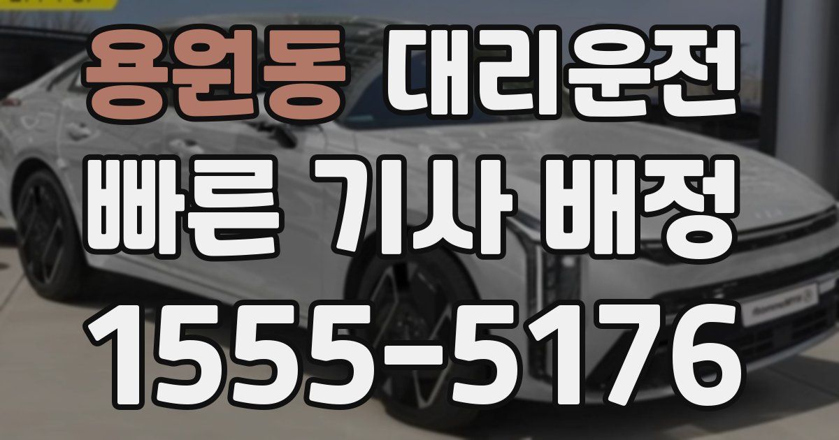 일일대리기사