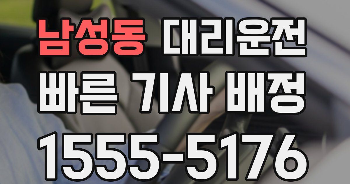 일일대리기사
