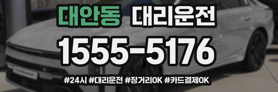 대안동 대리운전