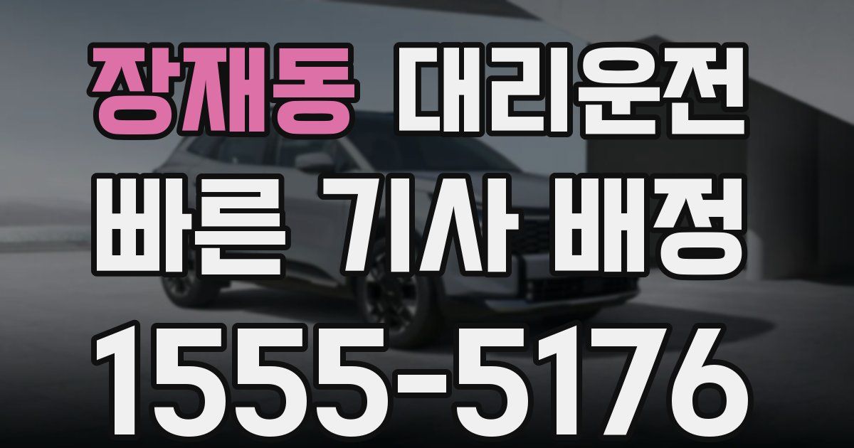 일일대리기사