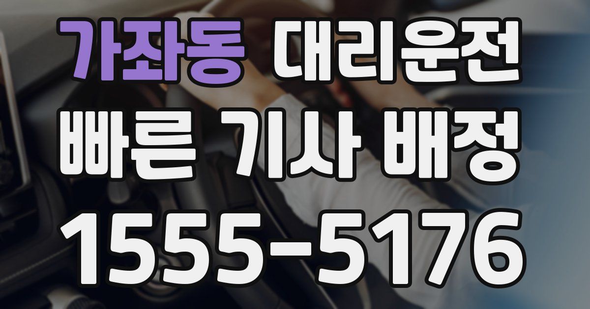 일일대리기사