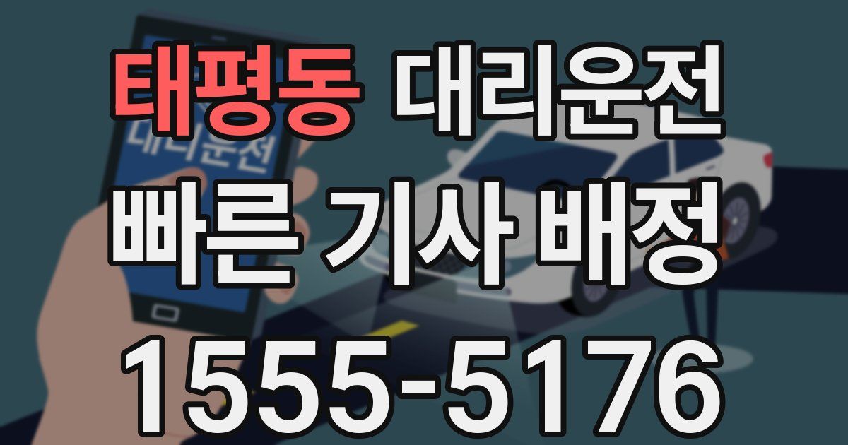 일일대리기사