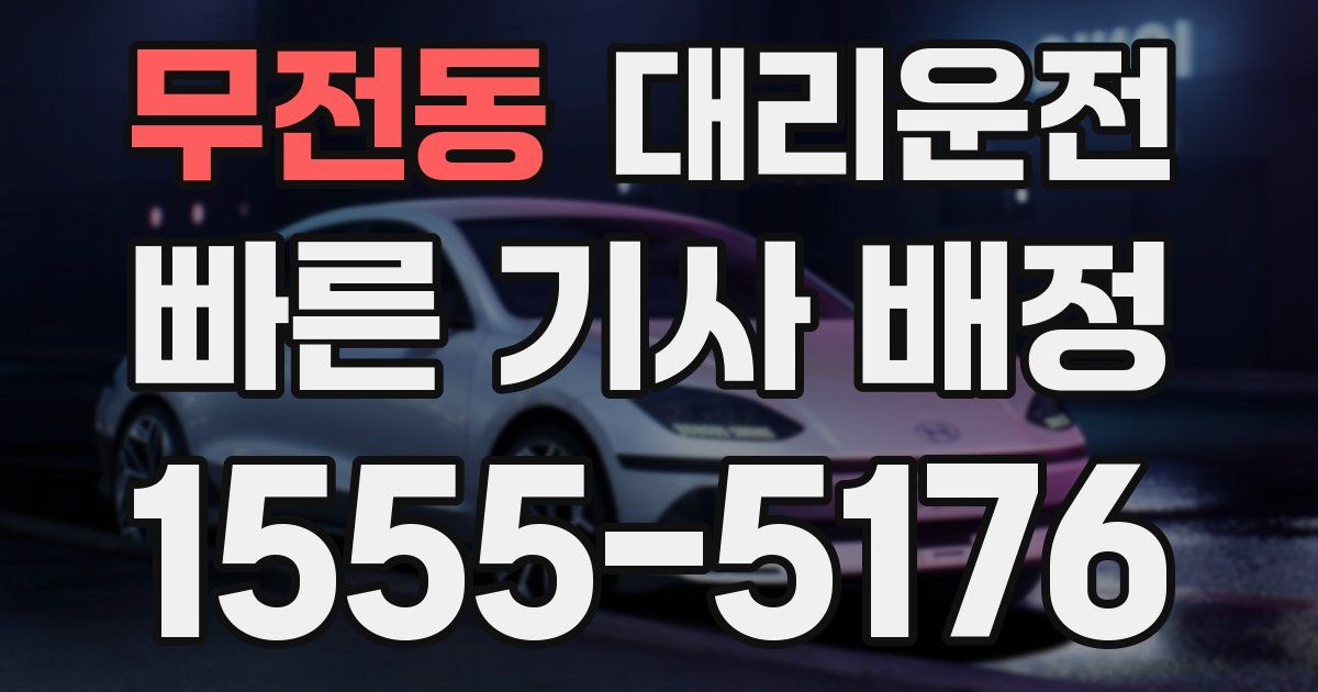 일일대리기사