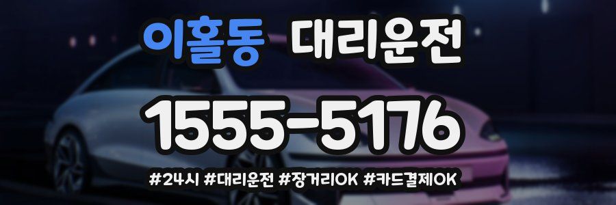 이홀동 대리운전