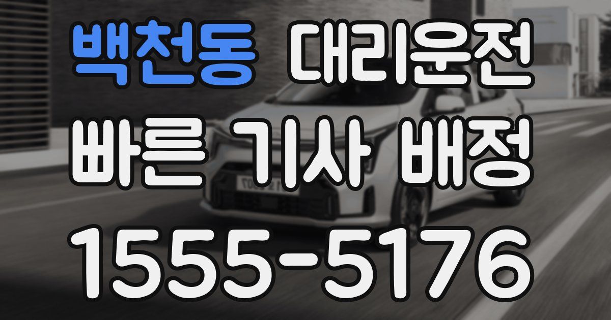 일일대리기사