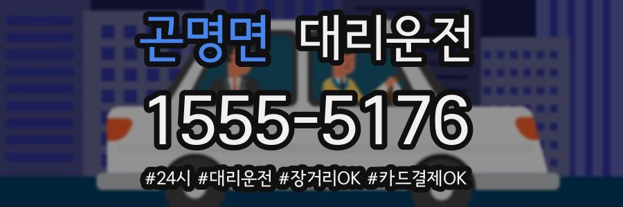 곤명면 대리운전