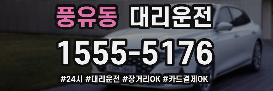 풍유동 대리운전