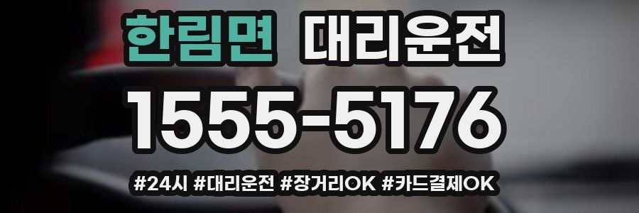 한림면 대리운전