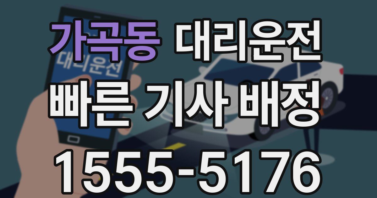 일일대리기사