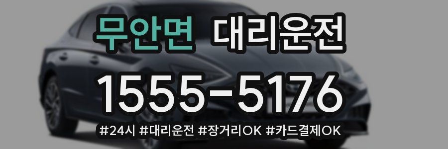 무안면 대리운전