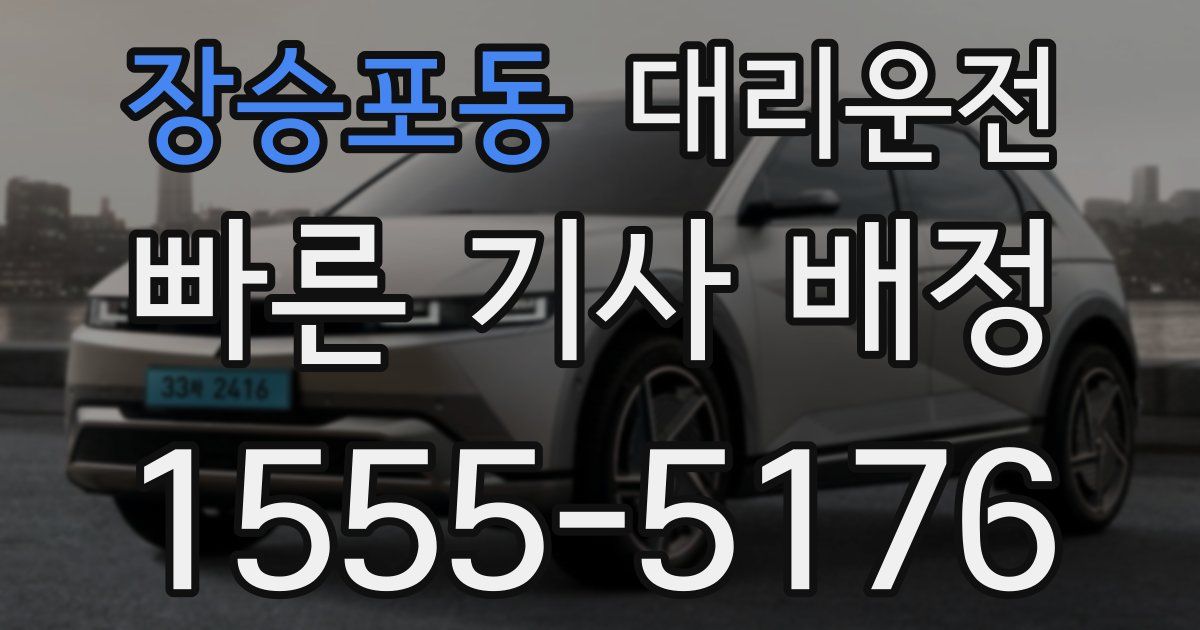 일일대리기사