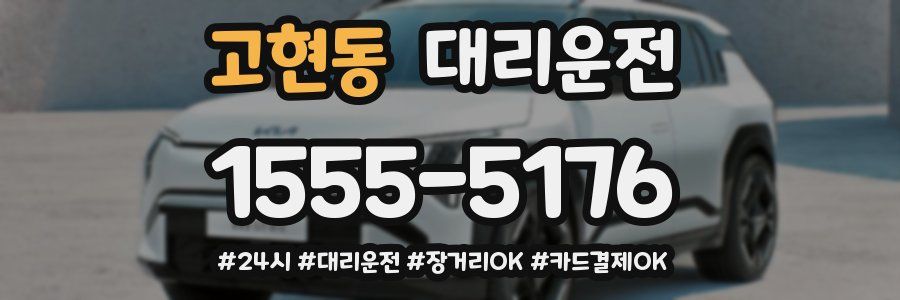 고현동 대리운전