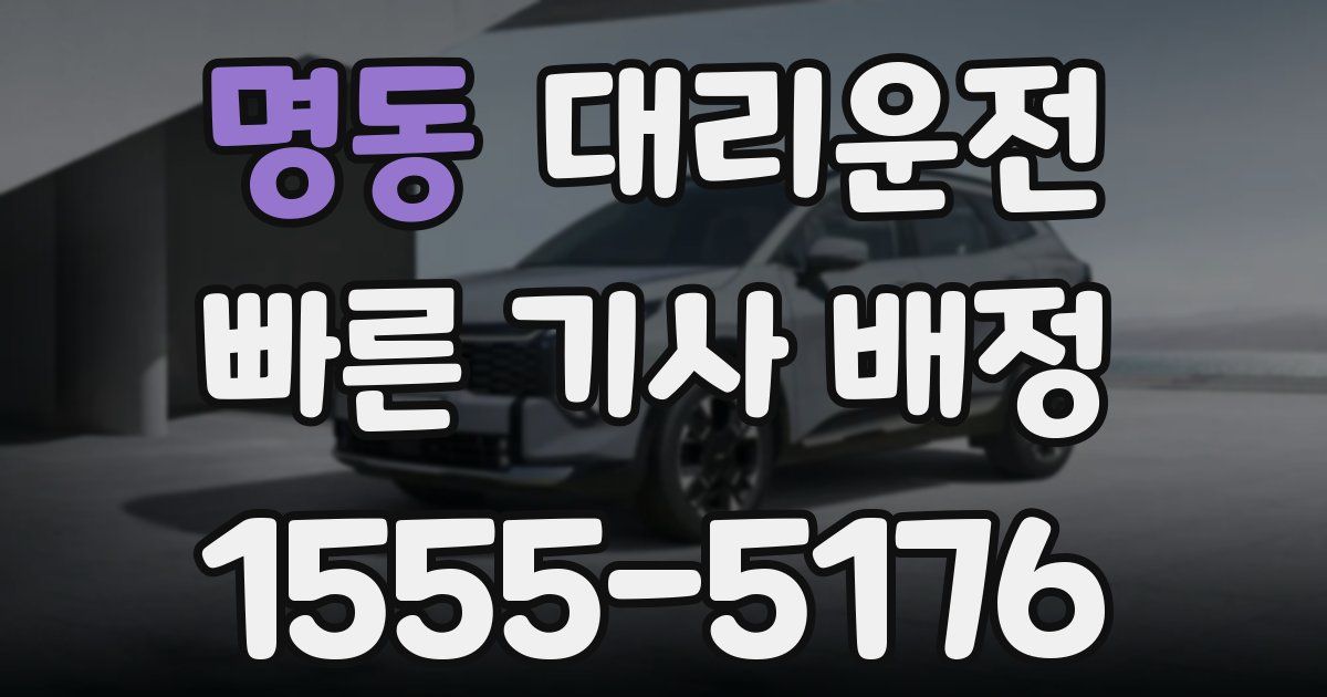 일일대리기사