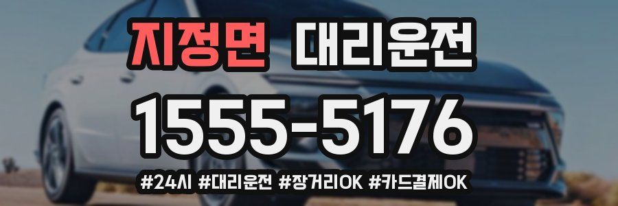 지정면 대리운전