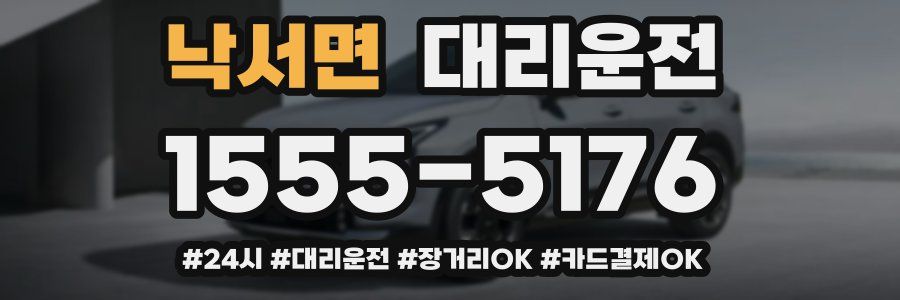 낙서면 대리운전