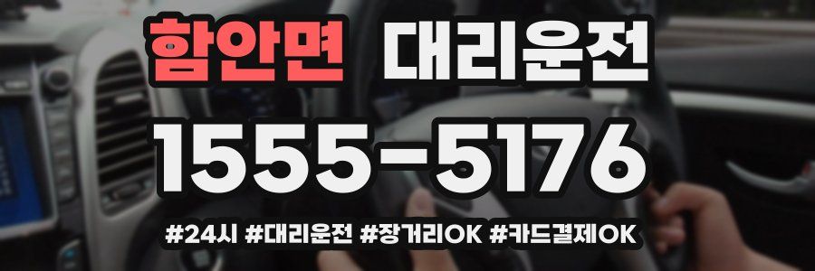 함안면 대리운전
