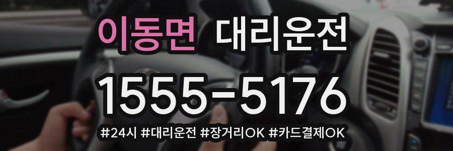 이동면 대리운전