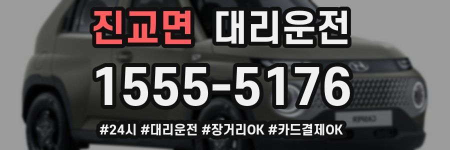 진교면 대리운전