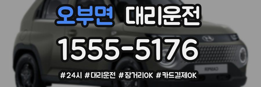 오부면 대리운전