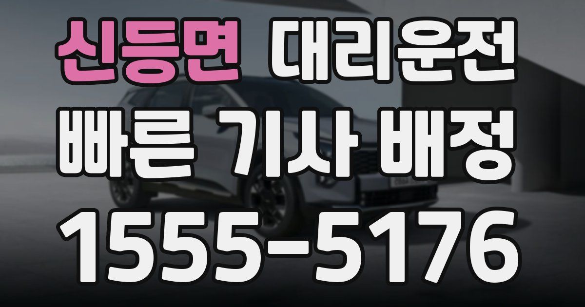 일일대리기사