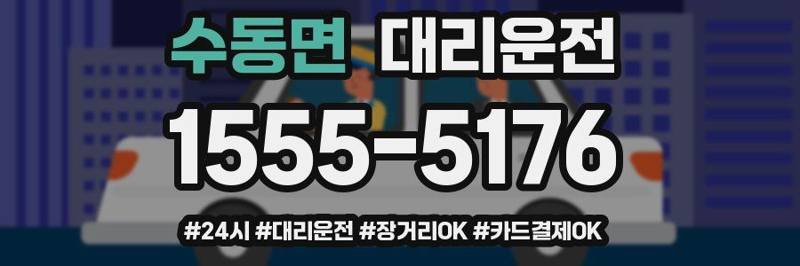 수동면 대리운전
