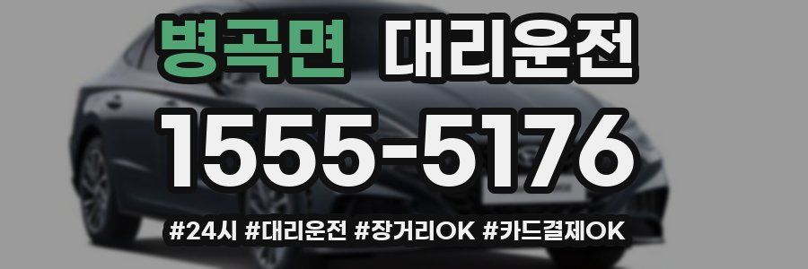 병곡면 대리운전