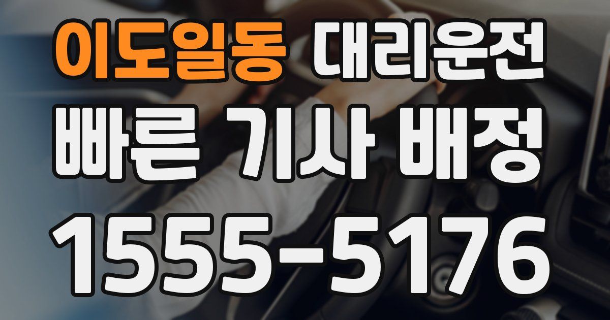 일일대리기사