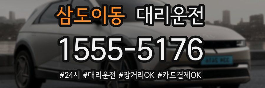 삼도이동 대리운전