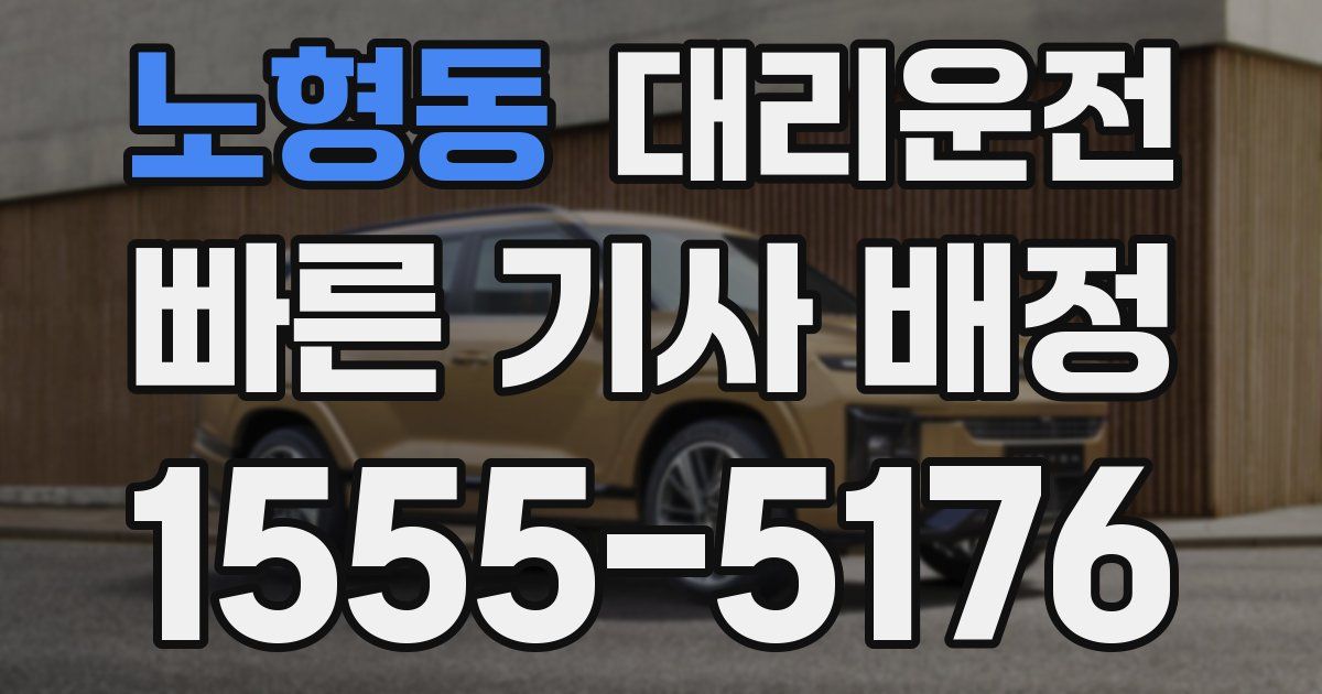 일일대리기사