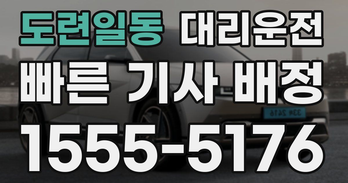 일일대리기사
