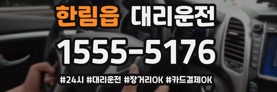 한림읍 대리운전