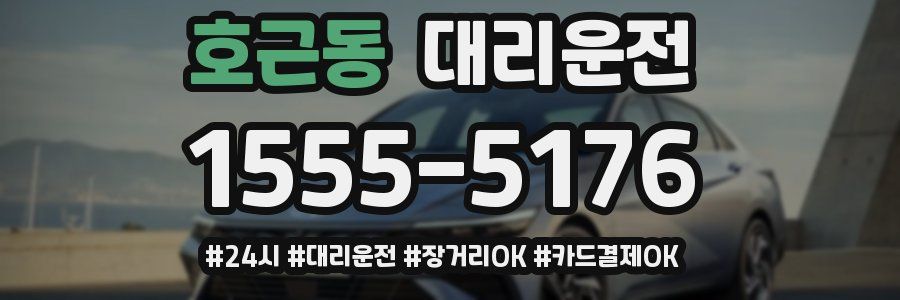 호근동 대리운전
