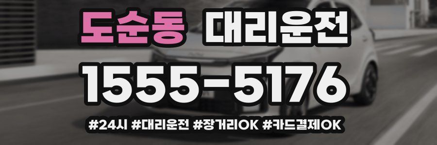 도순동 대리운전
